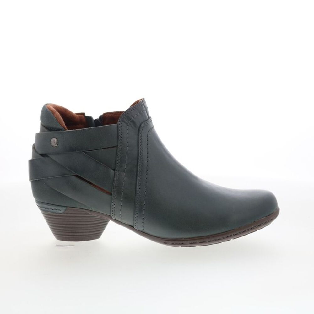 Cobb Hill Womens Laurel Woven B Green Boots (NWT)